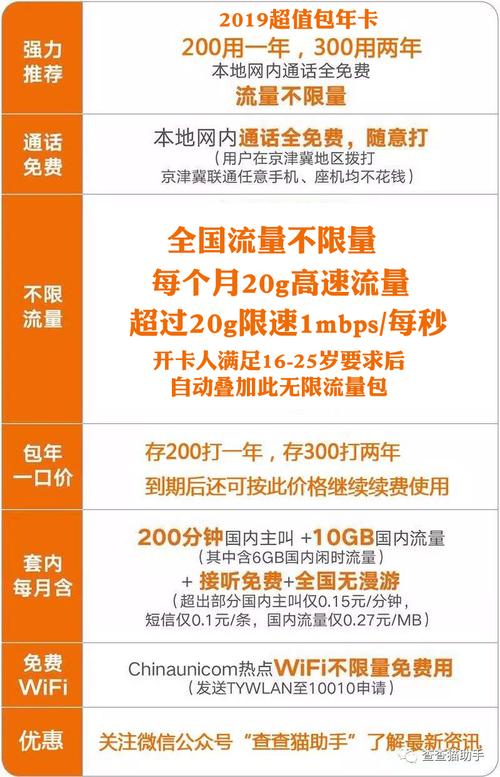 联通推出4g无限流量卡（联通卡无限流量卡）