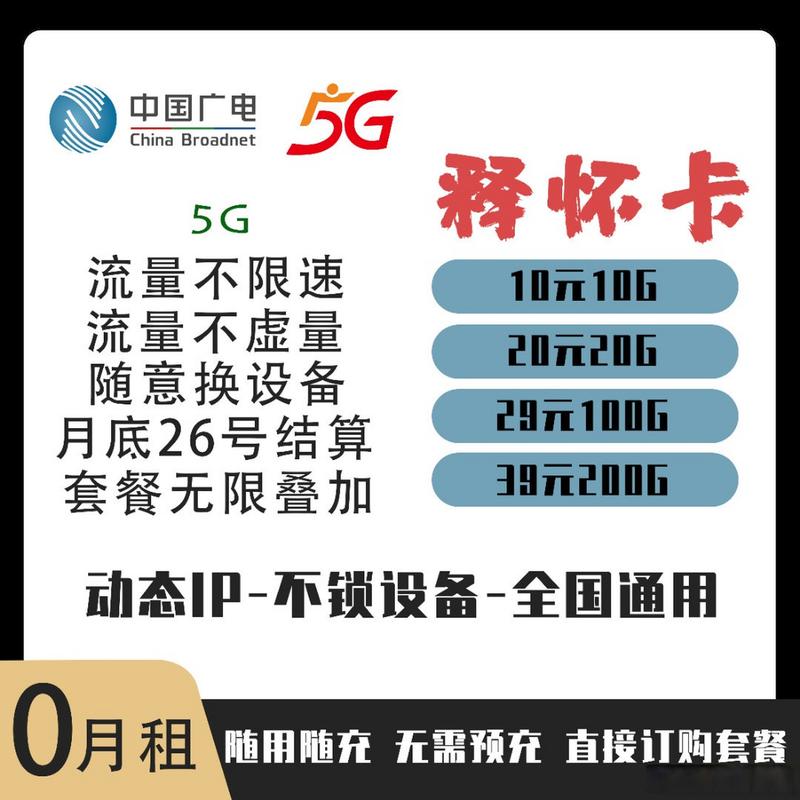 电视送流量卡（电视流量包）