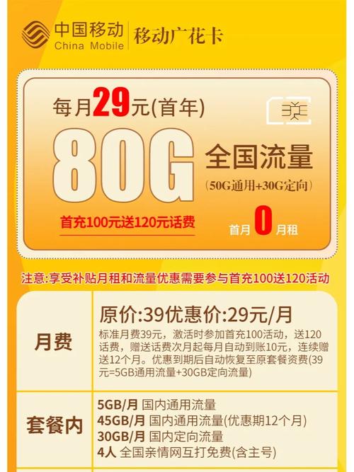 中国移动流量王卡60g（中国移动流量王卡9元套餐）