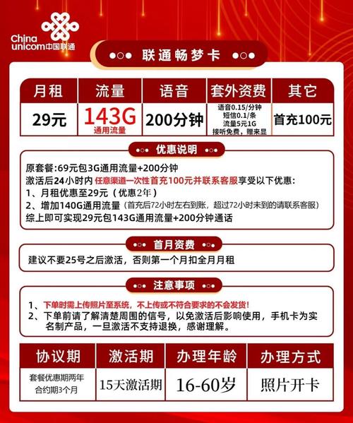 联通29元流量卡(联通29元流量卡有什么猫腻嘛能用吗) 第3张 联通29元流量卡(联通29元流量卡有什么猫腻嘛能用吗) 第3张