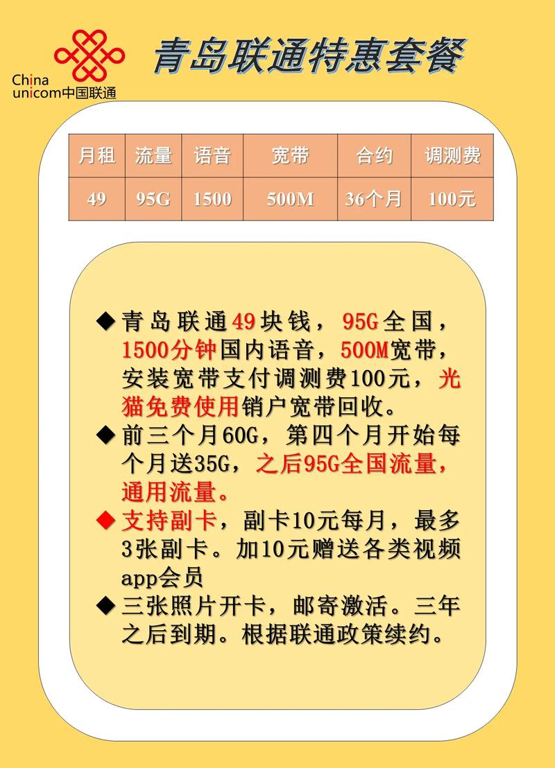 青岛联通大流量卡?中国联通大流量卡 第3张 青岛联通大流量卡?中国联通大流量卡 第3张