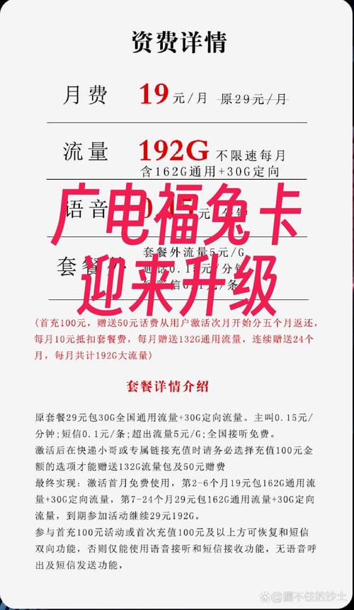广电流量卡29（广电流量卡299）