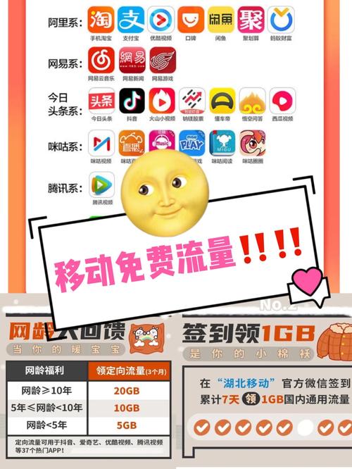 移动卡龄送流量？移动送的流量卡有多少流量