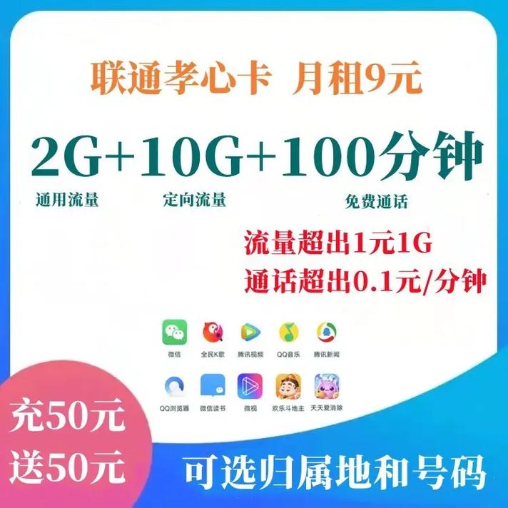 长期9元联通流量卡？联通9块9流量卡