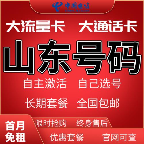 电信大流量卡山东？山东省电信流量卡