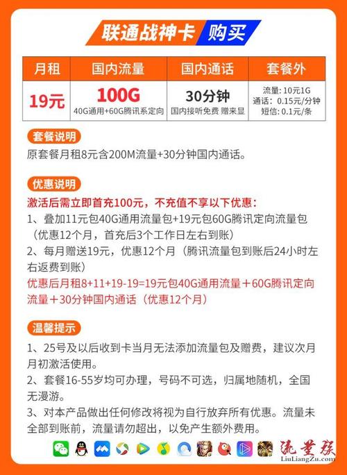 联通大流量卡19,联通大流量卡19元免费无限流量 第2张 联通大流量卡19,联通大流量卡19元免费无限流量 第2张