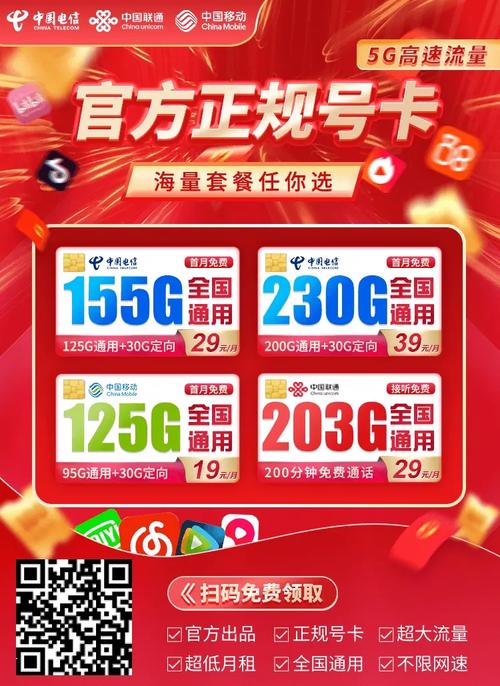 广州中国电信流量卡（广东电信流量卡无限套餐）