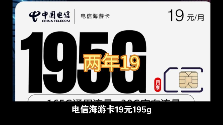 山东电信流量卡19，山东电信流量卡19元200g官方办理