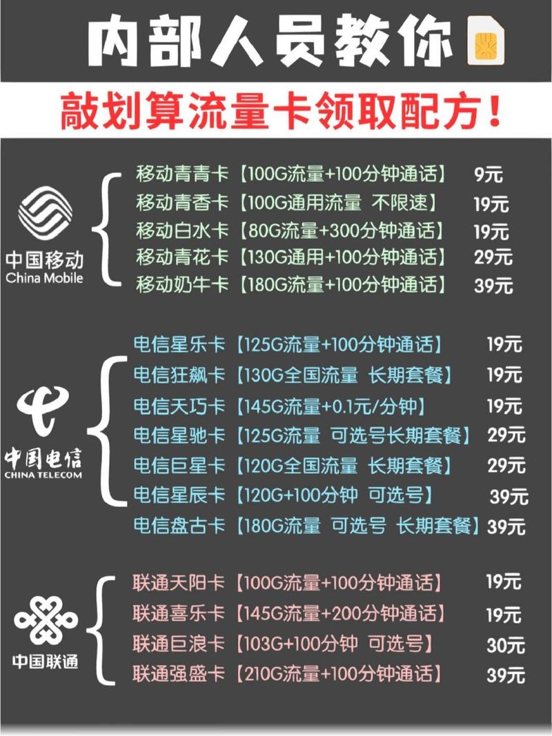 流量卡推荐靠谱实体，流量卡店铺推荐