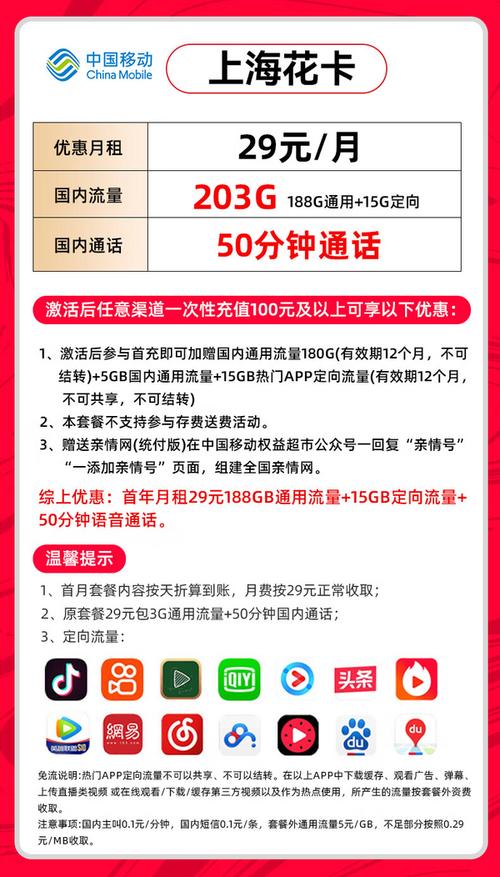 移动流量卡29月租?移动流量卡29元 第3张 移动流量卡29月租?移动流量卡29元 第3张