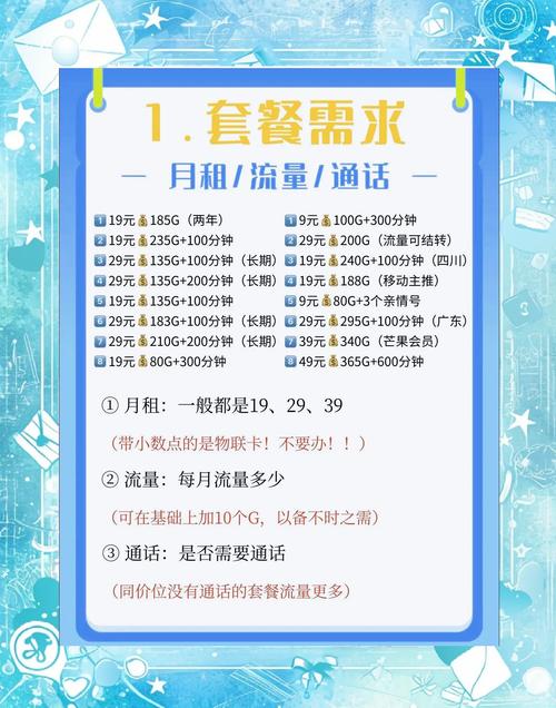 选流量卡注意事项，选流量卡应该注意什么