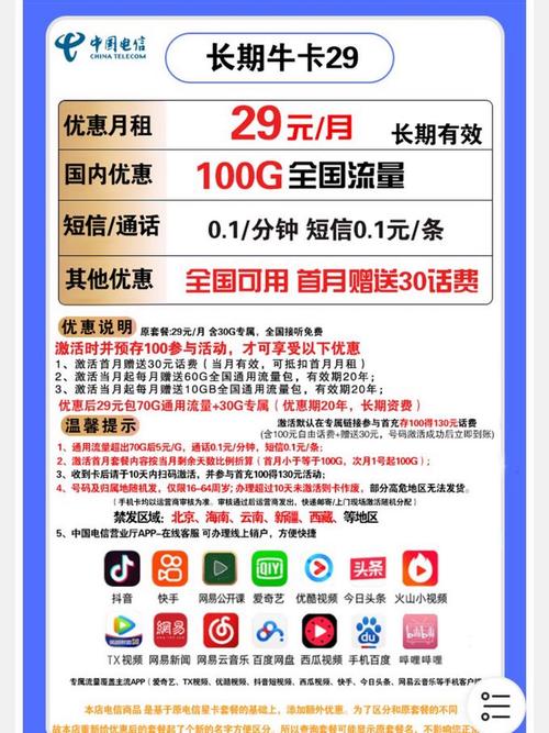 电信牛卡流量,电信流量卡使用范围 第4张 电信牛卡流量,电信流量卡使用范围 第4张