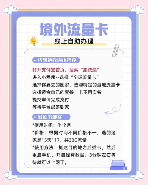 出国专用流量卡（出国流量卡怎么用）