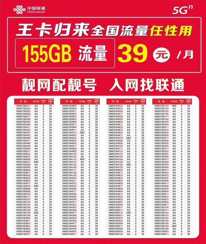 广东中国联通大流量卡？广东联通流量活动2021
