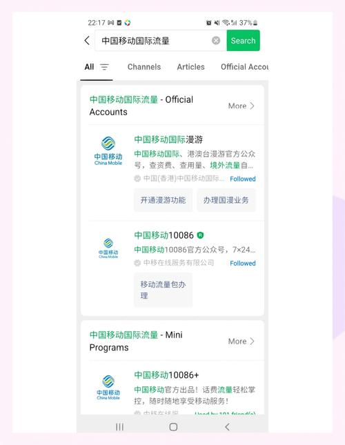 在国外中国移动卡流量(中国移动国外流量收费标准) 第6张 在国外中国移动卡流量(中国移动国外流量收费标准) 第6张