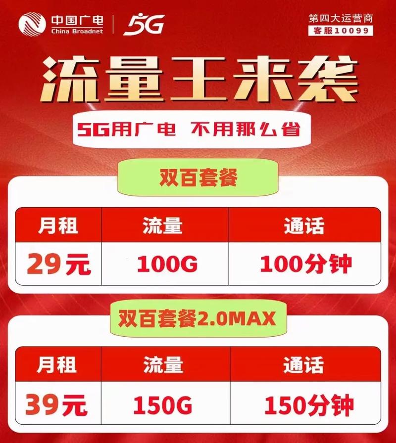 广电双百流量卡（广电双百流量卡官方正品）