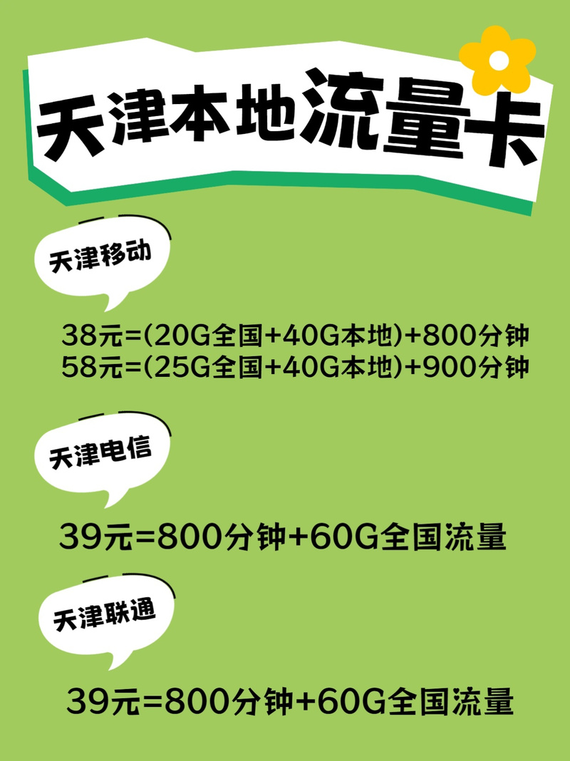 天津合适的流量卡（天津有什么流量卡）